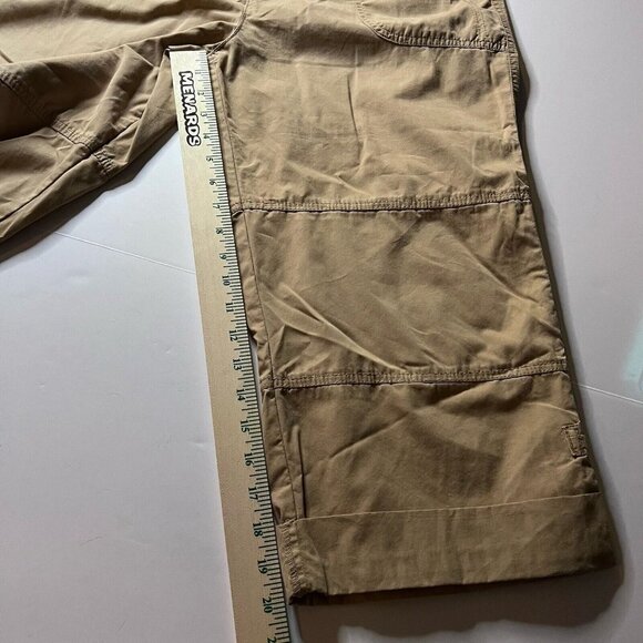 Caribbean Joe Women's Tan Capri Pants Women's Size Petite 14 - Picture 9 of 9